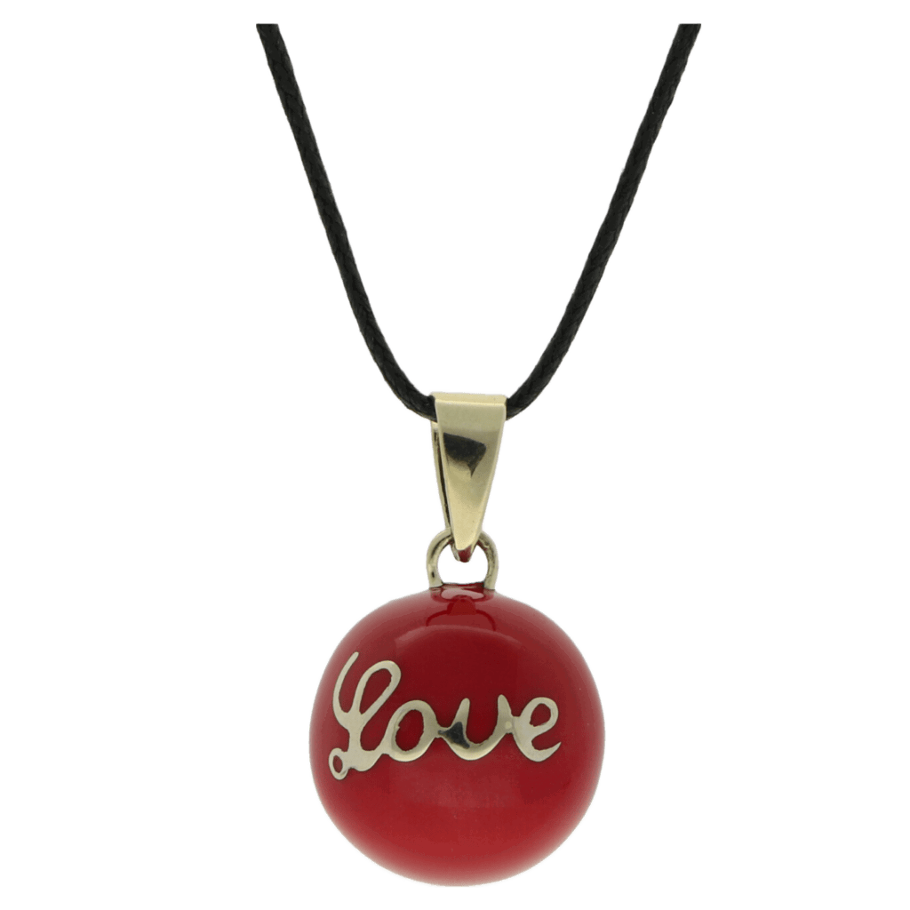 Bola Zwangerschapsketting Love Rood