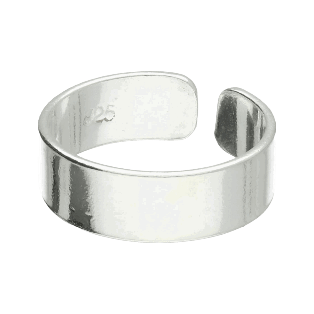 Teenring Vingertop ring Basic Zilver