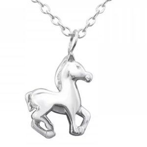 paard ketting zilver dames kind