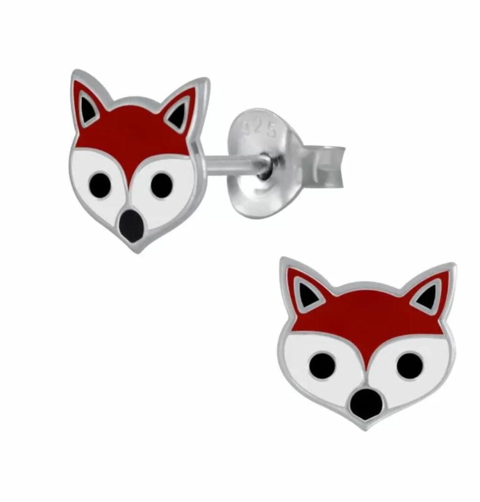 Foxy Vos Oorbellen Zilver