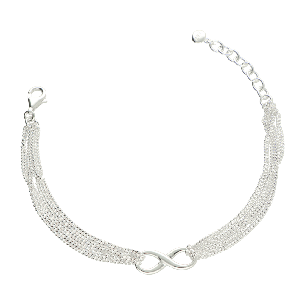 Infinity Armband Zilver - Multi - Afbeelding 2