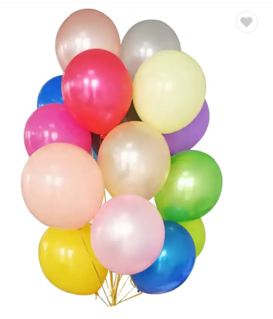 Regenboog Mix Latex Ballonnen - Versiering Verjaardag Feest - Afbeelding 2