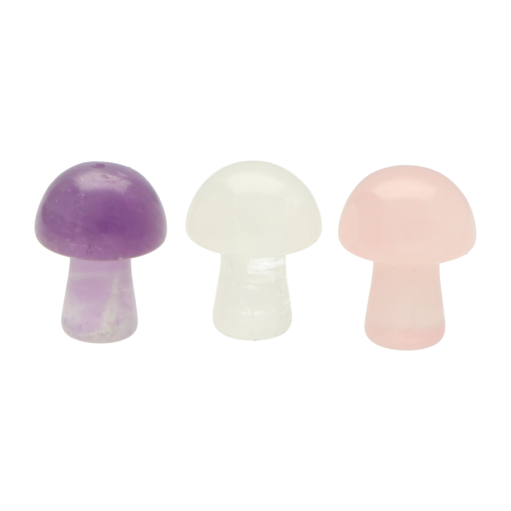 Edelstenen set Gouden Driehoek - Paddenstoelen