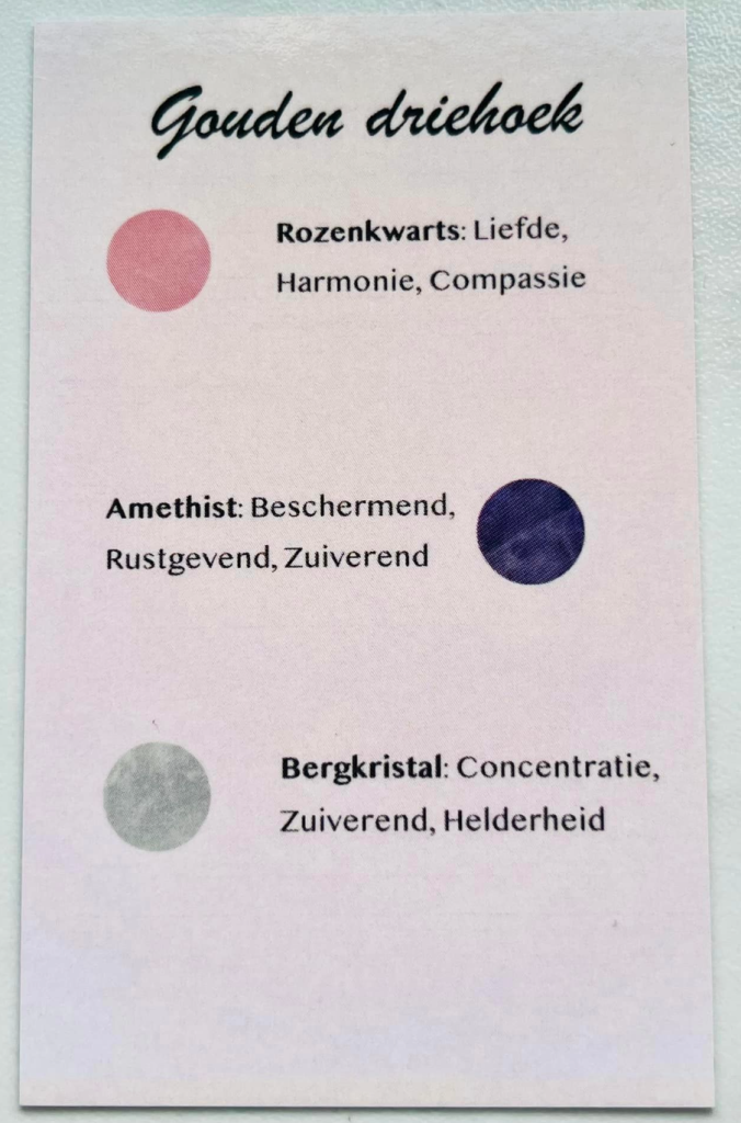 Edelstenen set Gouden Driehoek - Paddenstoelen - Afbeelding 3